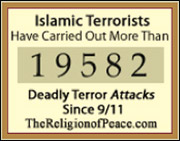 number of terrorist attacks