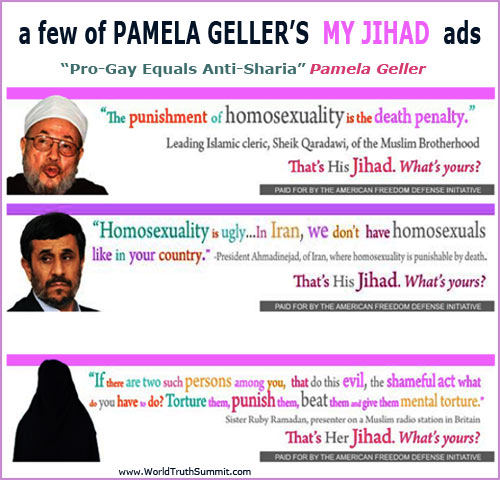 Pamela Geller - My Jihad ads